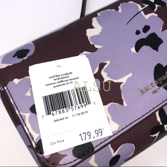 🌸 Spring Sale 🌸 Kate Spade ♠️ Small Flap Crossbody Wild Flowers WLRU6042Z - Picture 8 of 8